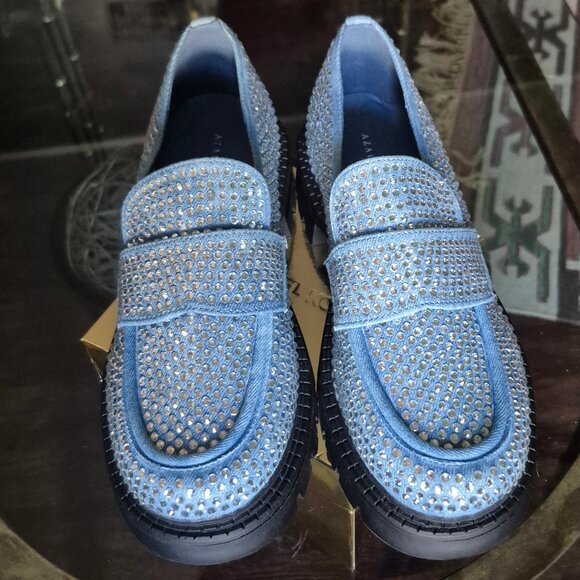 Diamond Covered Loafers. Dance/Party/Impress Shoes.7. - Picture 2 of 7